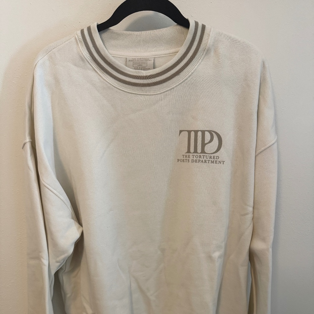 Taylor Swift Tortured Poets Crewneck Sweatshirt